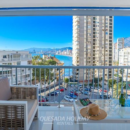 La Perla Benidorm Apartment Seaview & Pool Levante Beach Exteriér fotografie