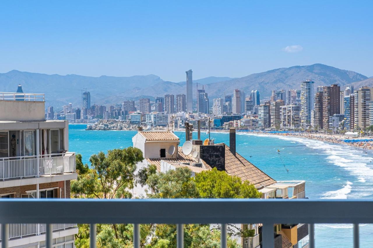 La Perla Benidorm Apartment Seaview & Pool Levante Beach Exteriér fotografie