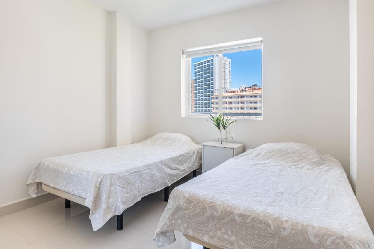 La Perla Benidorm Apartment Seaview & Pool Levante Beach Exteriér fotografie