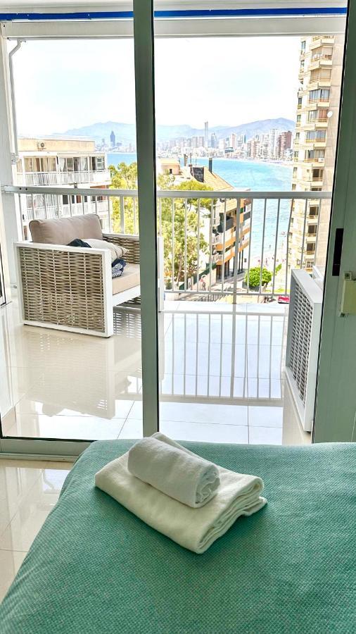 La Perla Benidorm Apartment Seaview & Pool Levante Beach Exteriér fotografie
