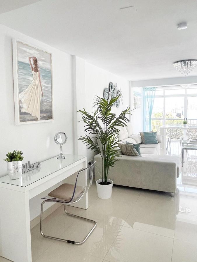 La Perla Benidorm Apartment Seaview & Pool Levante Beach Exteriér fotografie