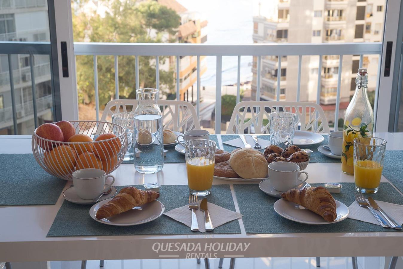 La Perla Benidorm Apartment Seaview & Pool Levante Beach Exteriér fotografie