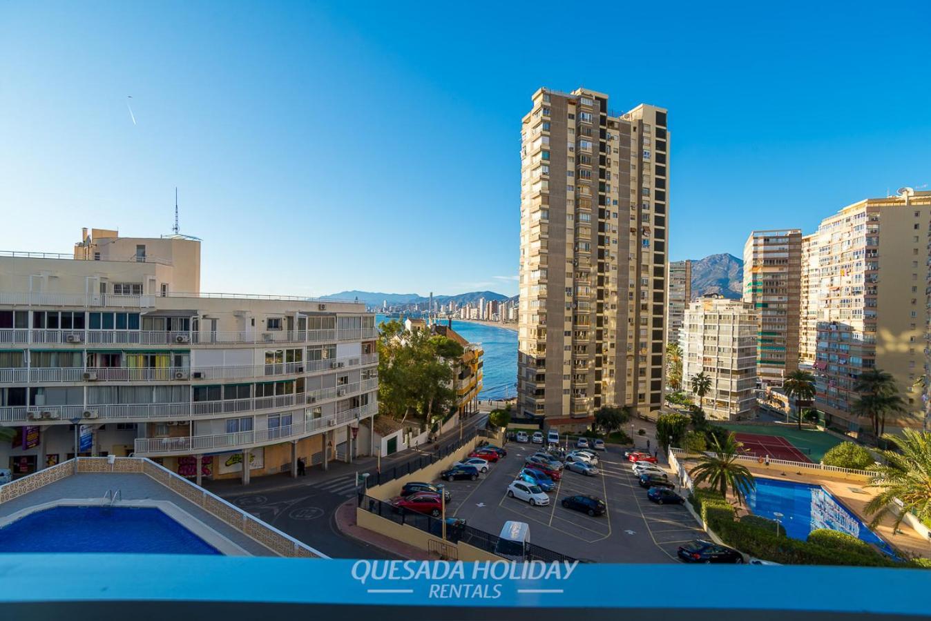 La Perla Benidorm Apartment Seaview & Pool Levante Beach Exteriér fotografie