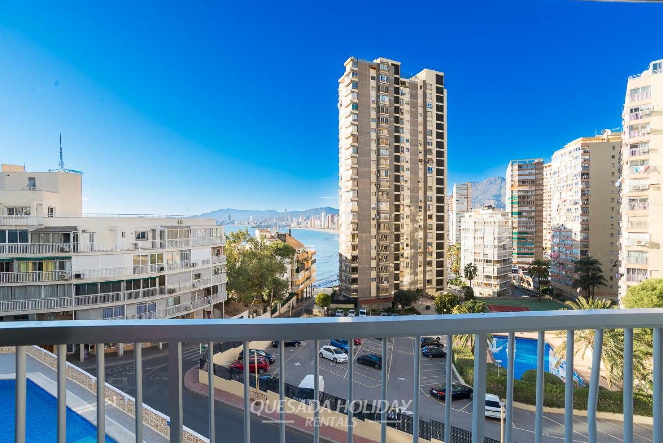 La Perla Benidorm Apartment Seaview & Pool Levante Beach Exteriér fotografie