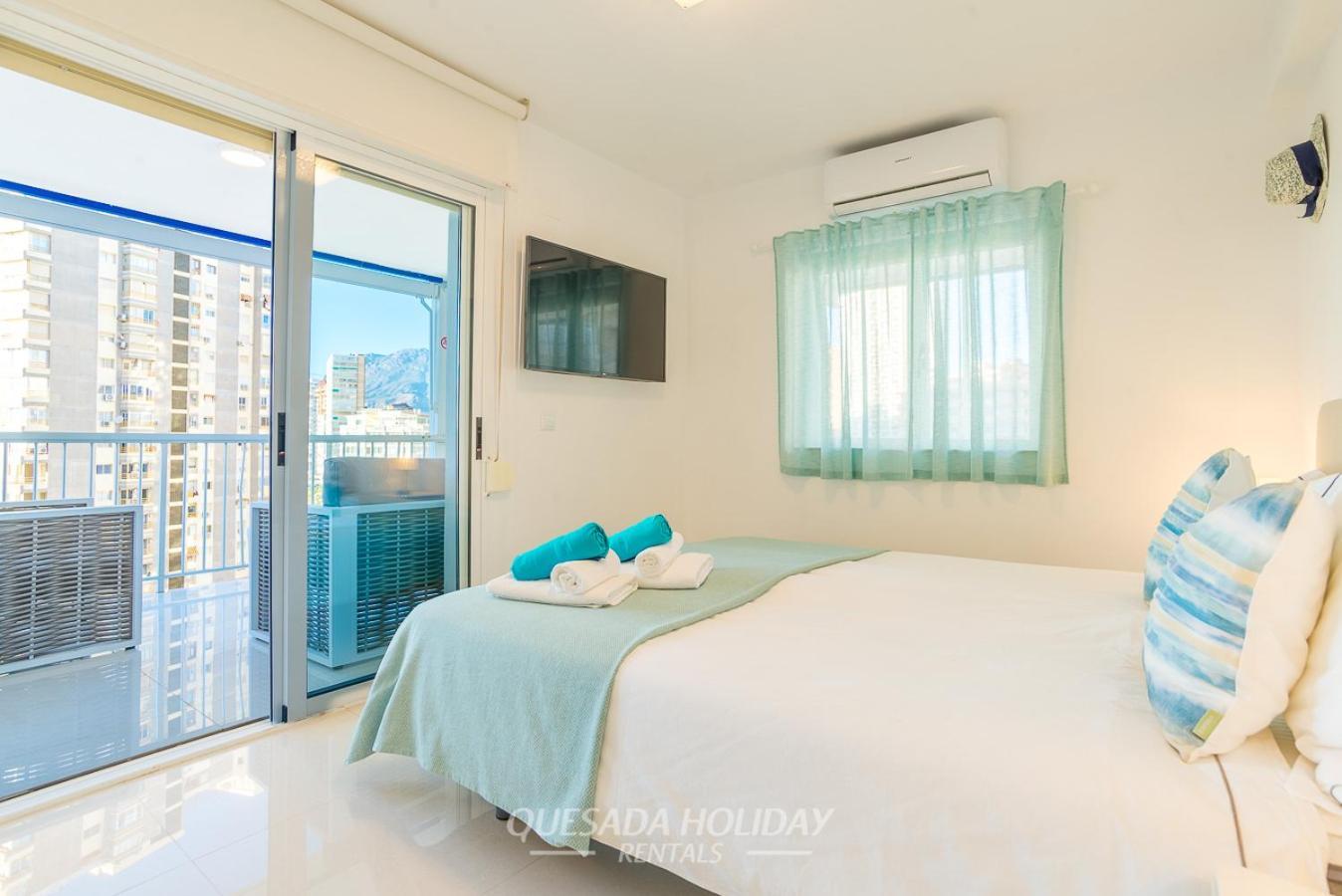 La Perla Benidorm Apartment Seaview & Pool Levante Beach Exteriér fotografie
