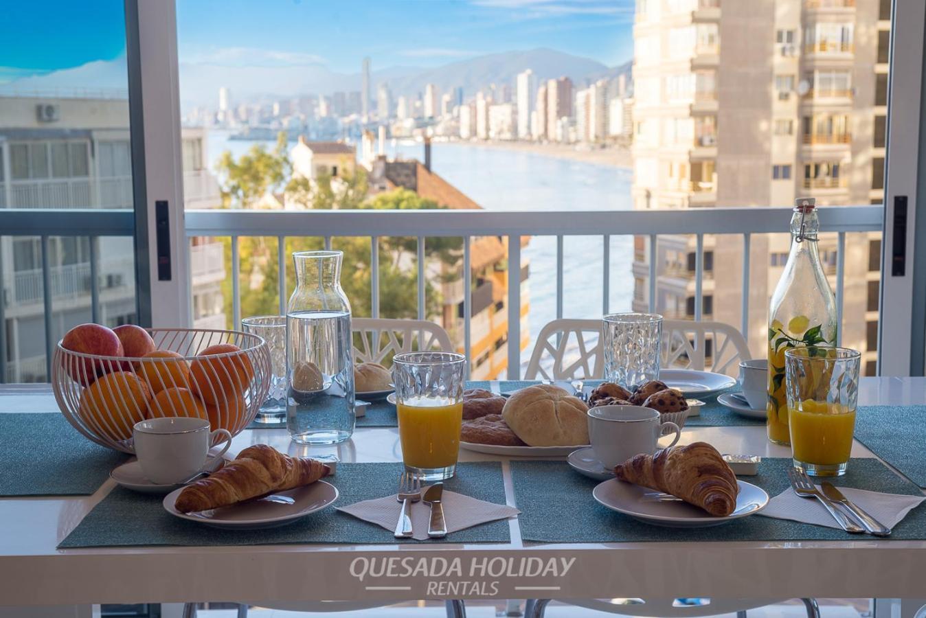 La Perla Benidorm Apartment Seaview & Pool Levante Beach Exteriér fotografie
