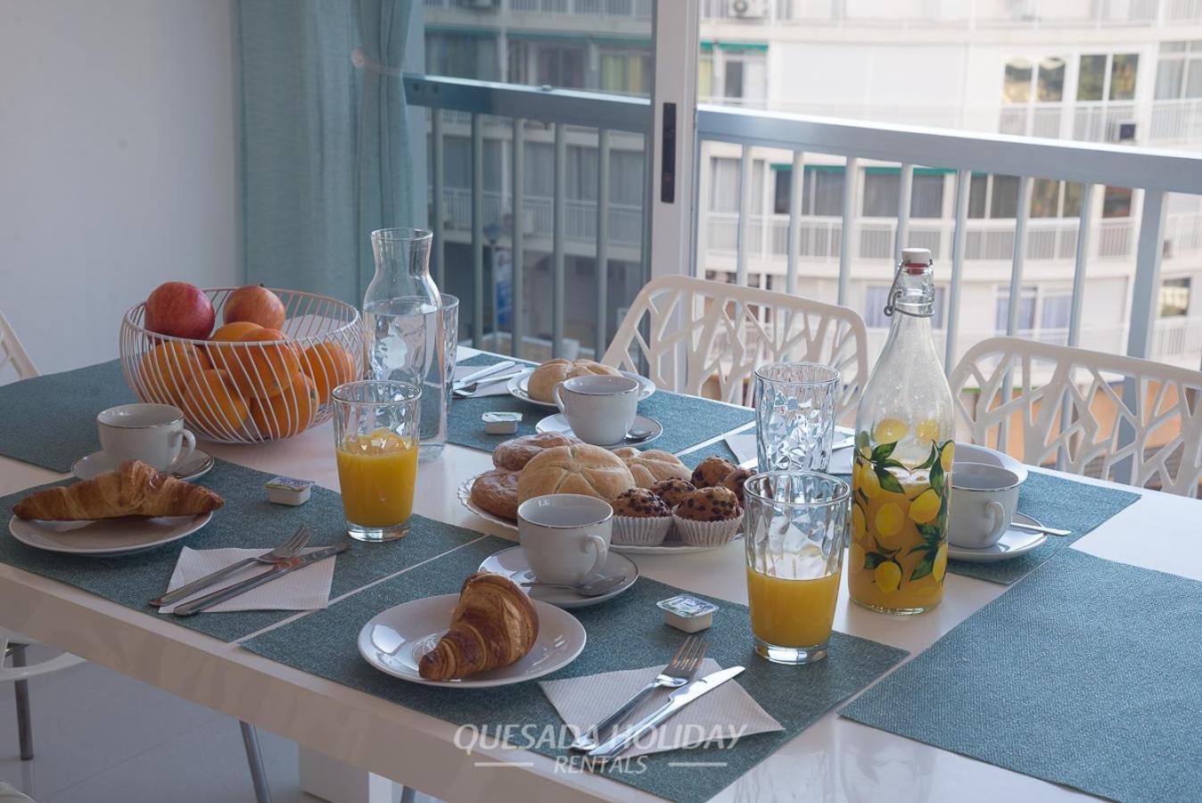 La Perla Benidorm Apartment Seaview & Pool Levante Beach Exteriér fotografie