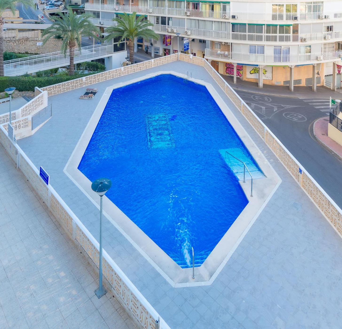 La Perla Benidorm Apartment Seaview & Pool Levante Beach Exteriér fotografie